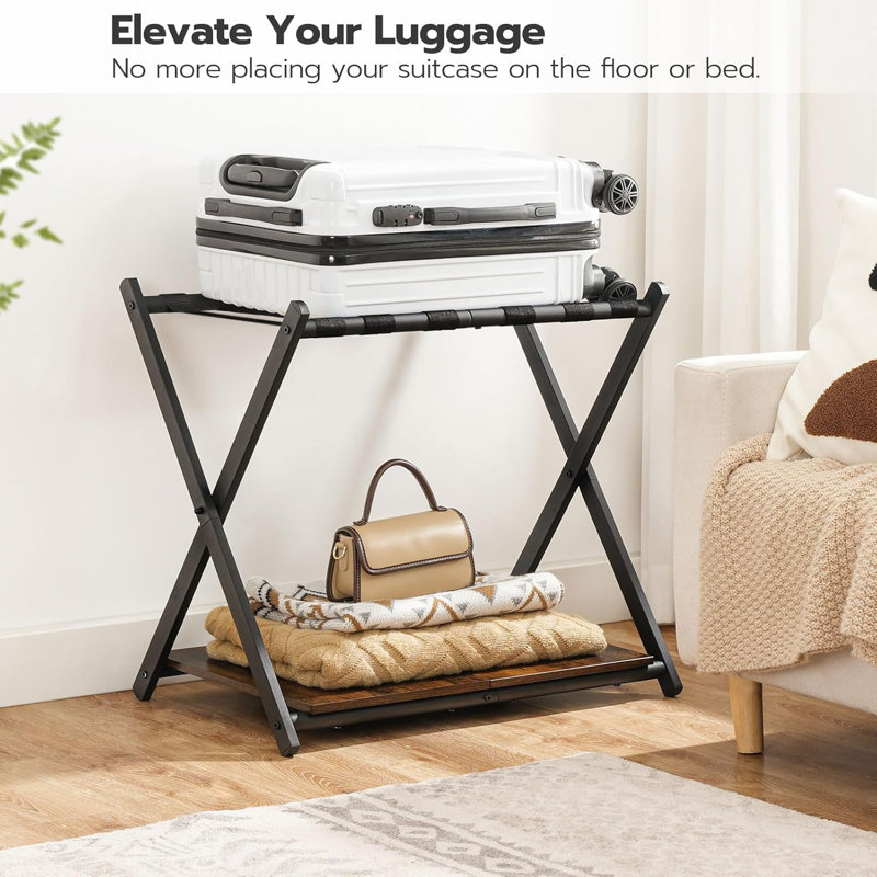 Closet luggage rack hot sale